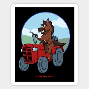 Tractor Critters Horse Magnet